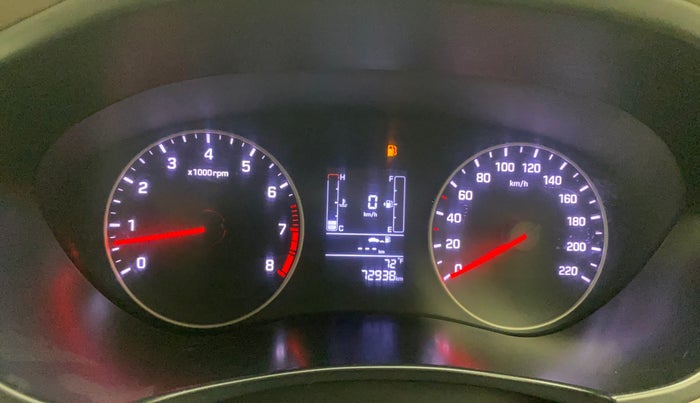 2018 Hyundai Elite i20 SPORTZ 1.2, Petrol, Manual, 72,916 km, Odometer Image