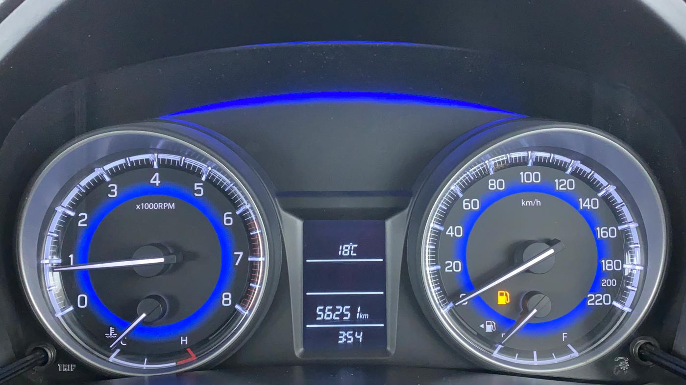 2017 Maruti Baleno DELTA PETROL 1.2, Petrol, Manual, 56,347 km, Odometer Image