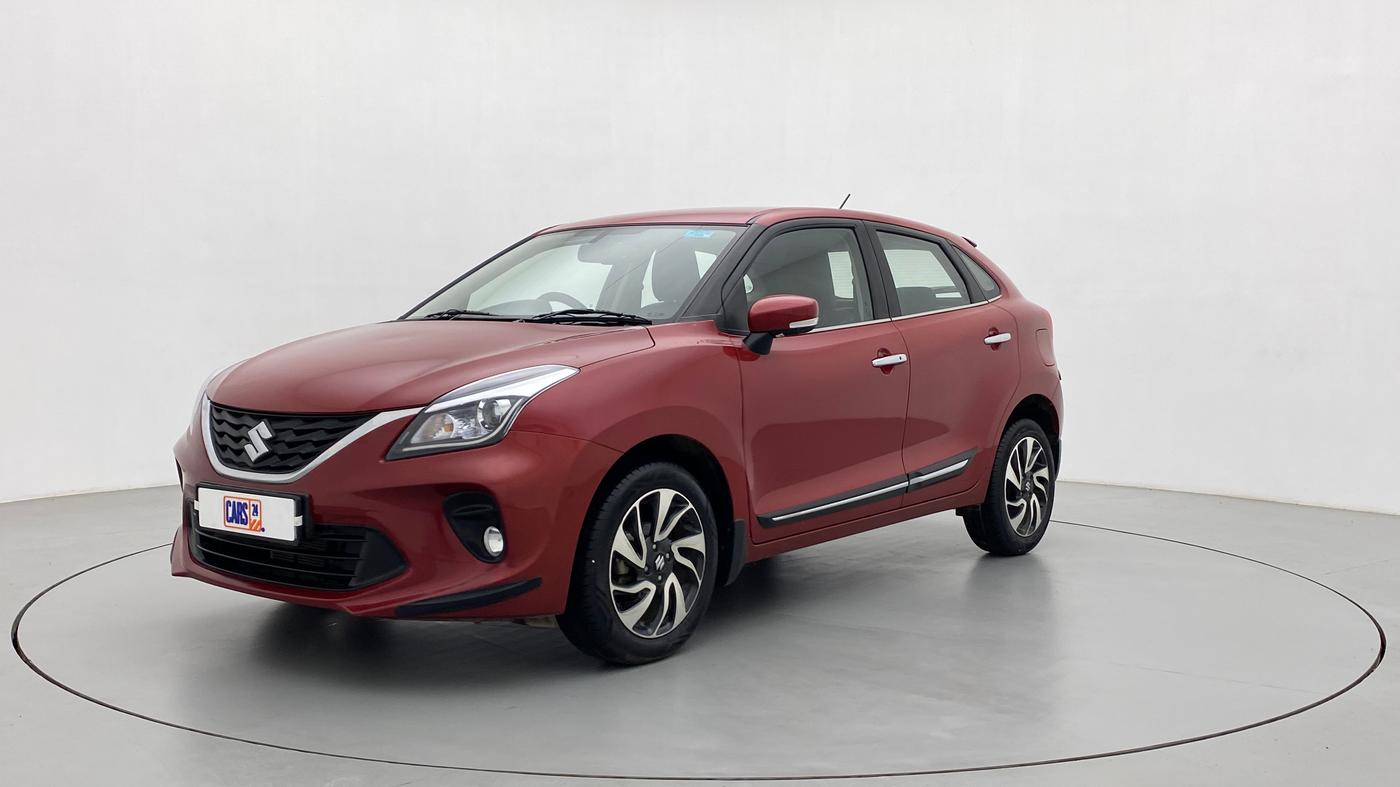 2021 Maruti Baleno ZETA CVT PETROL 1.2, Petrol, Automatic, 6,507 km, Left Front Diagonal