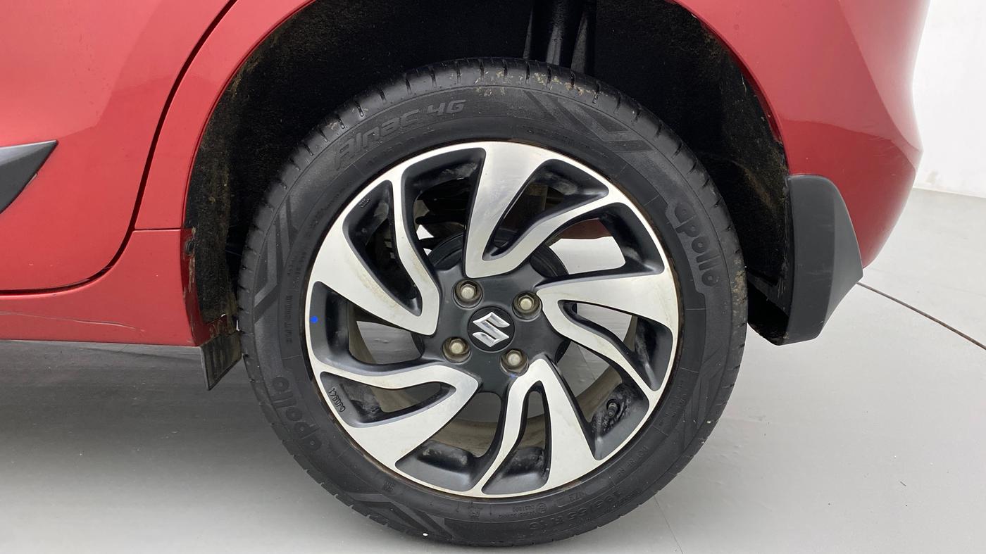 2021 Maruti Baleno ZETA CVT PETROL 1.2, Petrol, Automatic, 6,507 km, Left Rear Wheel