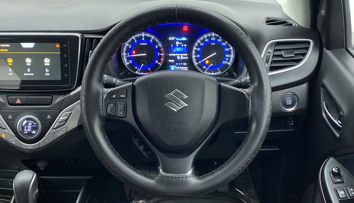 2021 Maruti Baleno ZETA CVT PETROL 1.2, Petrol, Automatic, 6,507 km, Steering Wheel Close Up