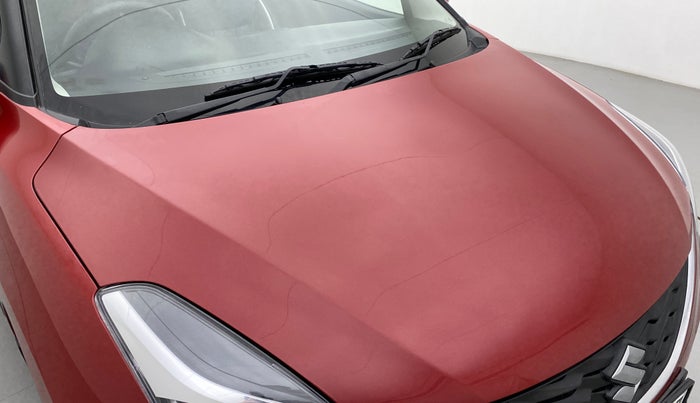 2021 Maruti Baleno ZETA CVT PETROL 1.2, Petrol, Automatic, 6,507 km, Bonnet (hood) - Slightly dented