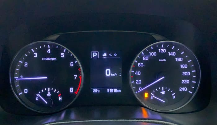 2017 Hyundai New Elantra 2.0 SX(O) AT PETROL, Petrol, Automatic, 51,616 km, Odometer Image