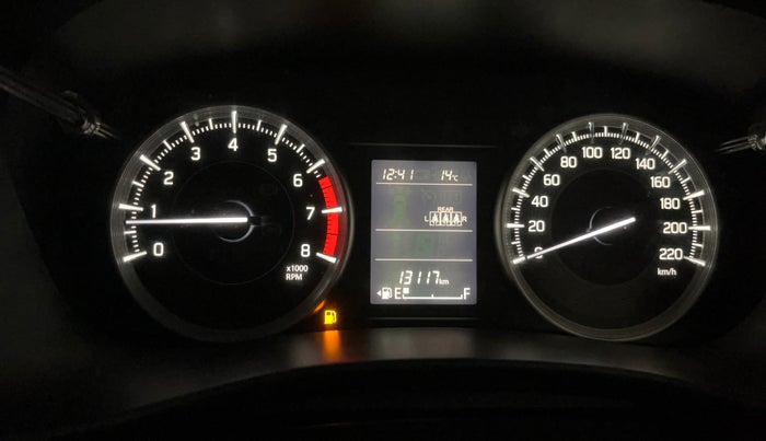 2024 Toyota Glanza E, Petrol, Manual, 13,107 km, Odometer Image