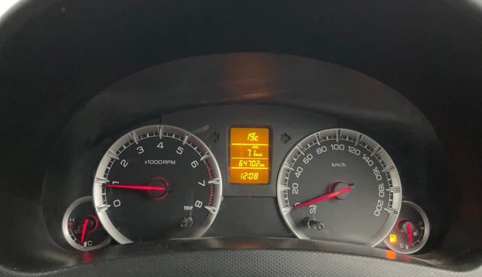 2015 Maruti Swift ZXI, Petrol, Manual, 64,697 km, Odometer Image