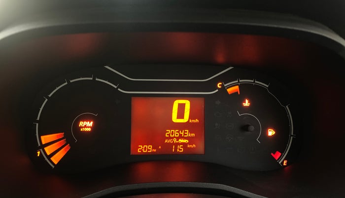 2021 Renault Kwid RXL, Petrol, Manual, 20,643 km, Odometer Image