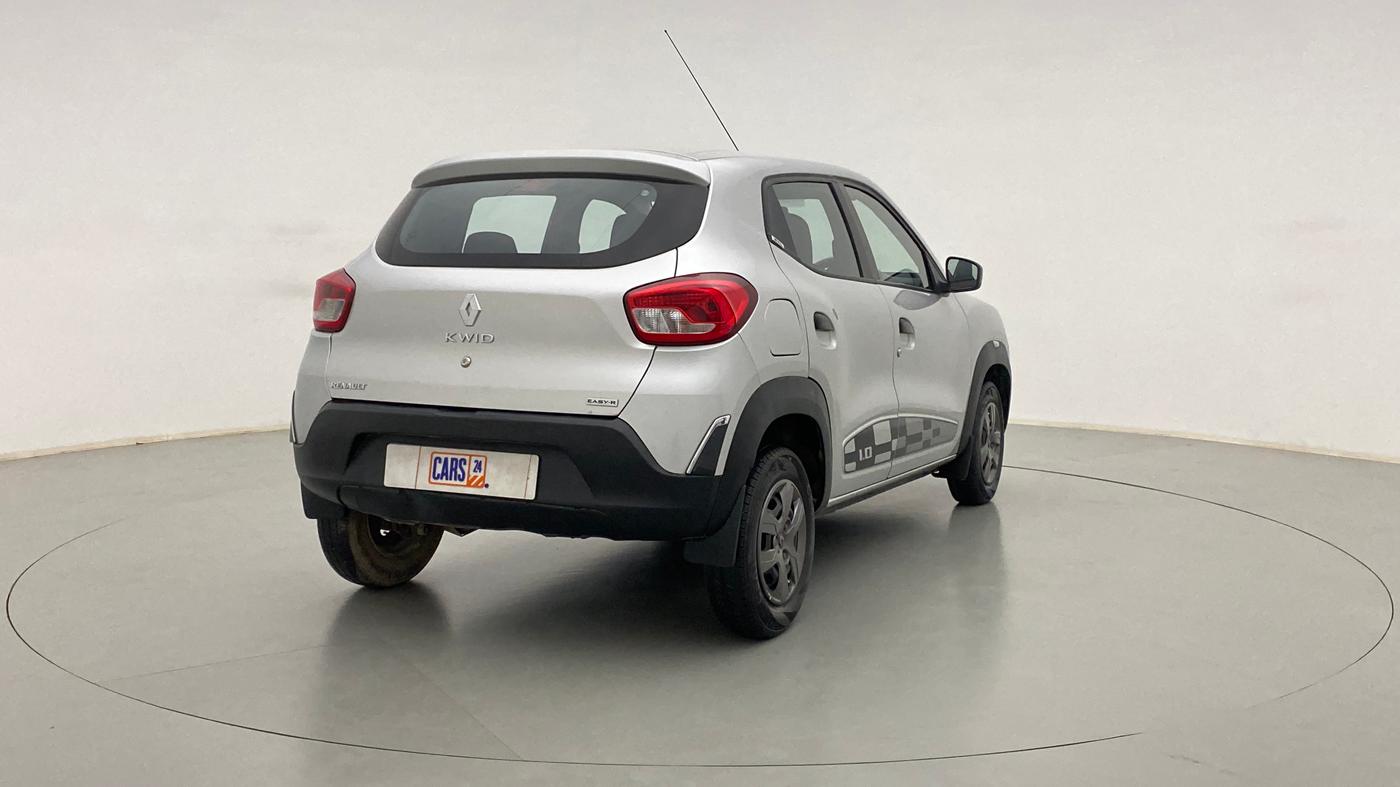 2017 Renault Kwid 1.0 RXL AT, Petrol, Automatic, 27,354 km, Right Back Diagonal