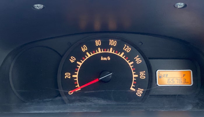 2013 Maruti Alto K10 LXI P, Petrol, Manual, 65,986 km, Odometer Image