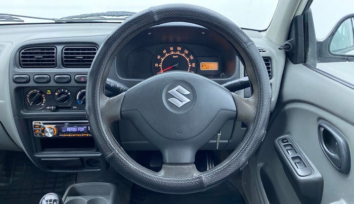 2013 Maruti Alto K10 LXI P, Petrol, Manual, 65,986 km, Steering Wheel Close Up