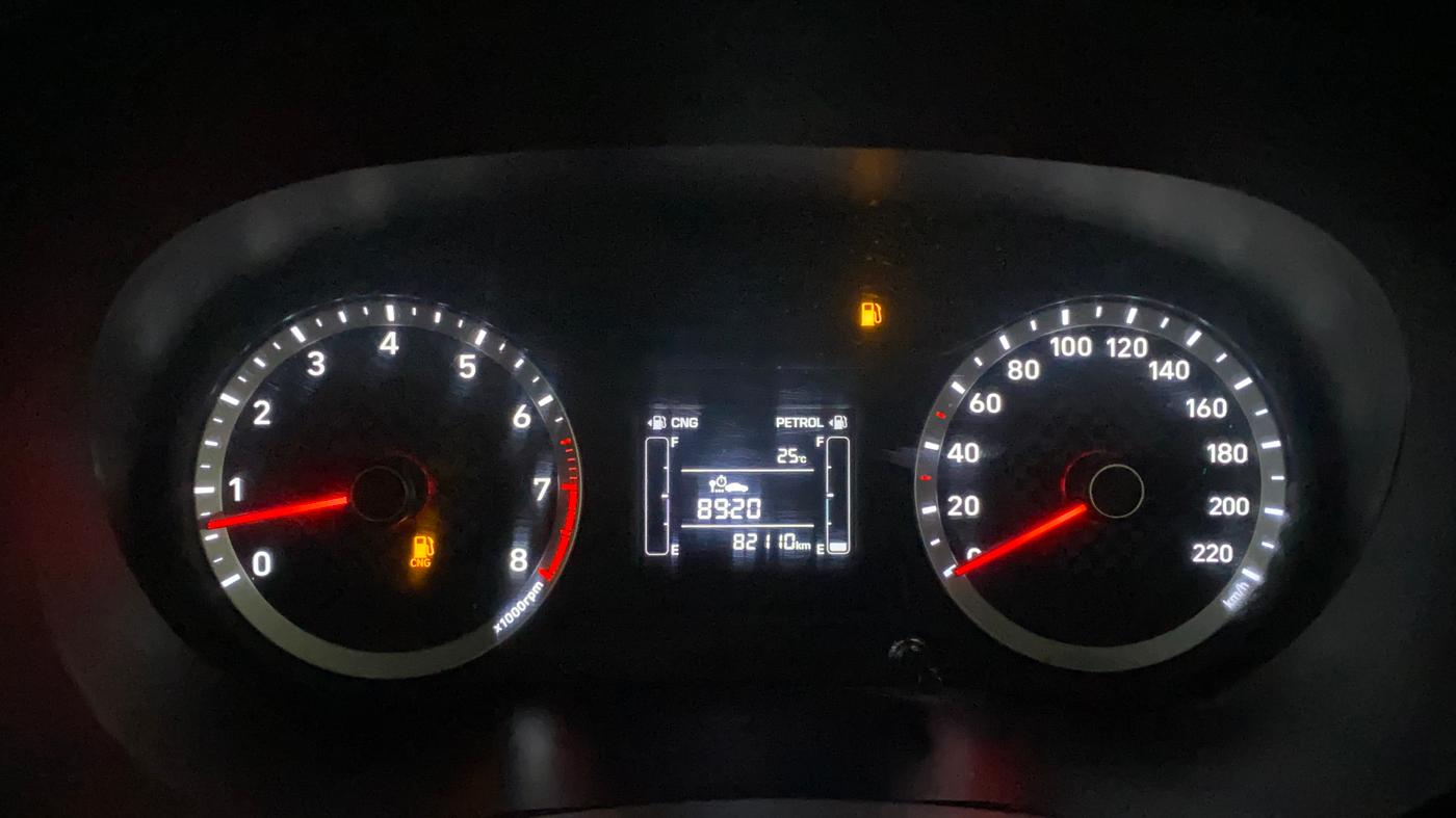 2022 Hyundai GRAND I10 NIOS SPORTZ 1.2 KAPPA VTVT CNG, CNG, Manual, 400 km, Odometer Image