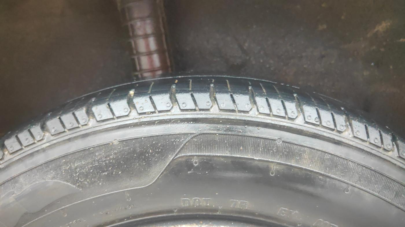 2018 Datsun Go A EPS, Petrol, Manual, 63,755 km, Right Rear Tyre Tread