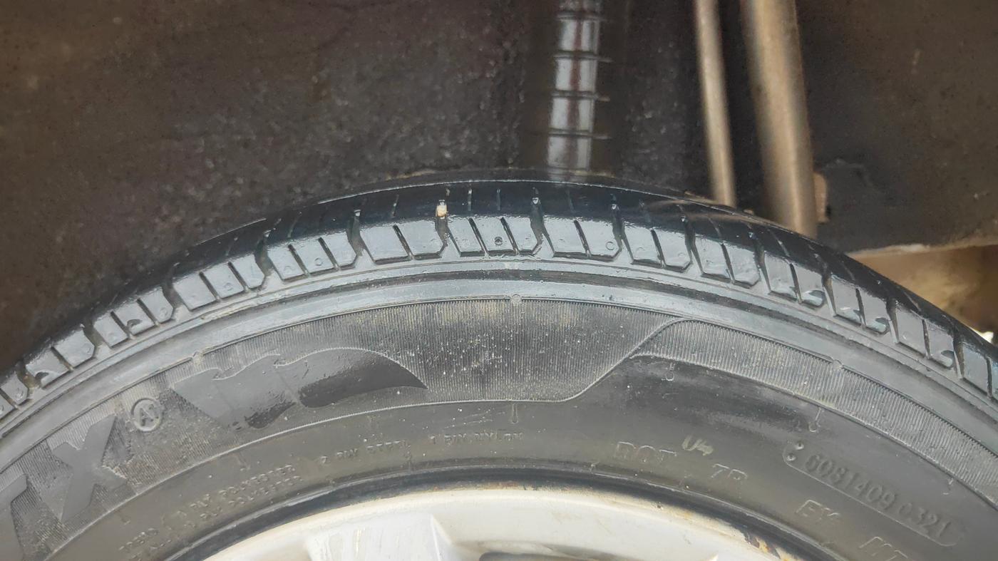 2018 Datsun Go A EPS, Petrol, Manual, 63,755 km, Left Rear Tyre Tread