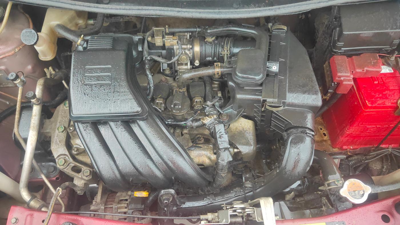 2018 Datsun Go A EPS, Petrol, Manual, 63,755 km, Engine View