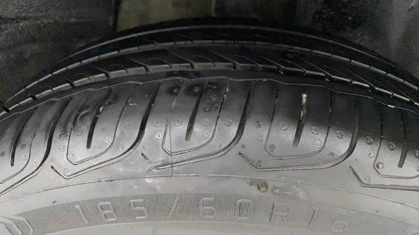 2022 Tata ALTROZ XZA PLUS, Petrol, Automatic, 7,418 km, Left Rear Tyre Tread