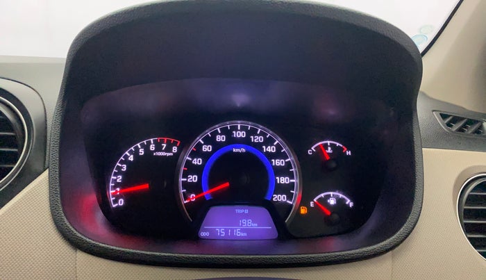 2015 Hyundai Grand i10 SPORTZ 1.2 KAPPA VTVT, Petrol, Manual, 75,100 km, Odometer Image