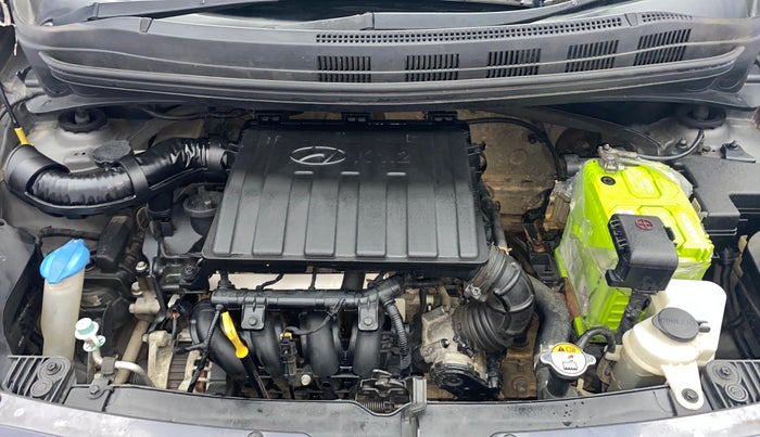 2015 Hyundai Grand i10 SPORTZ 1.2 KAPPA VTVT, Petrol, Manual, 75,100 km, Engine View