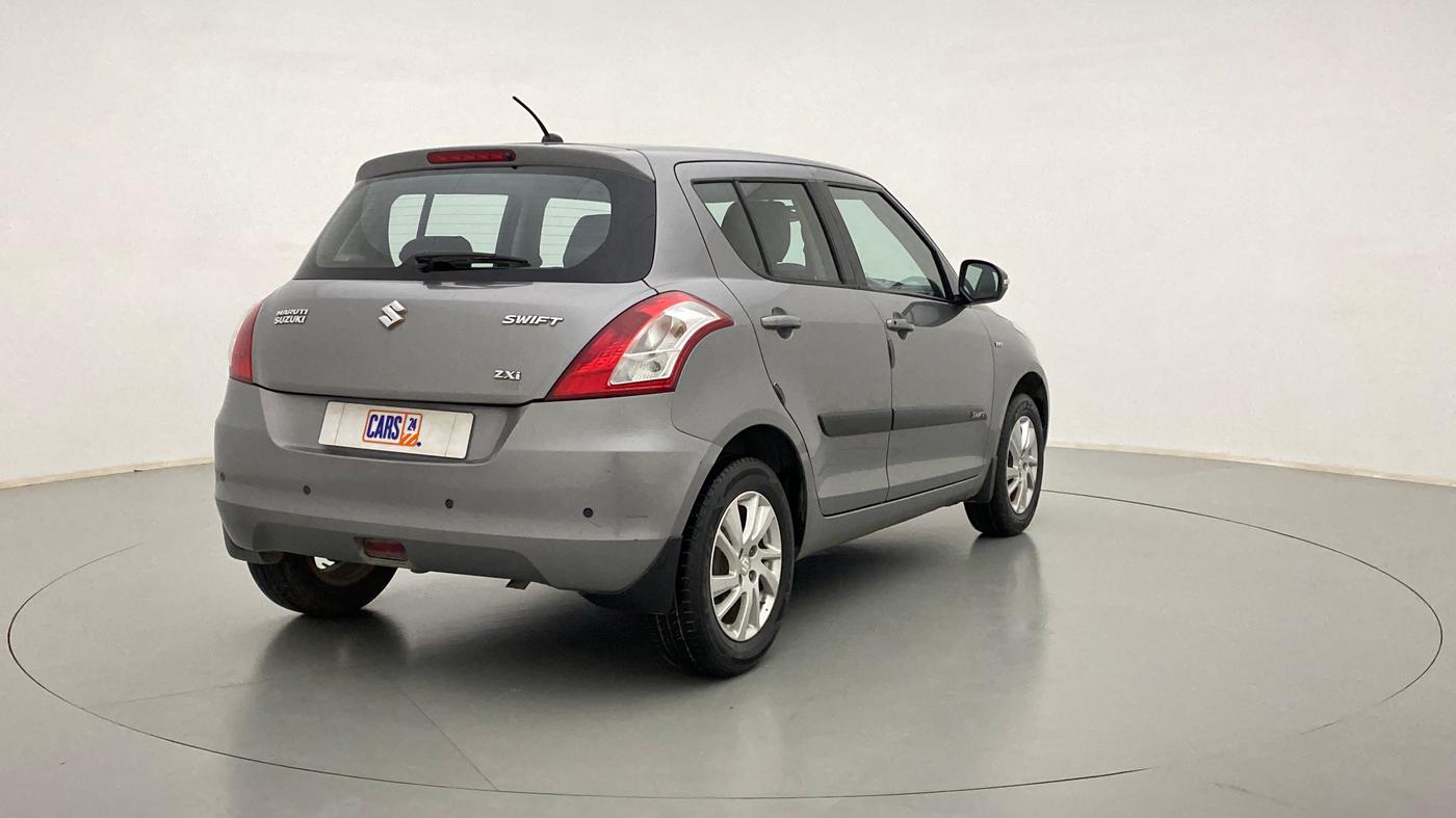 2011 Maruti Swift ZXI D, Petrol, Manual, 47,595 km, Right Back Diagonal
