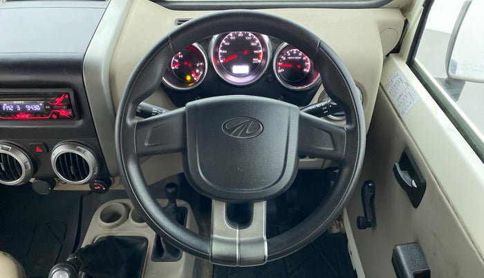 2018 Mahindra Thar CRDE 4X4 BS IV, Diesel, Manual, 22,902 km, Steering Wheel Close Up