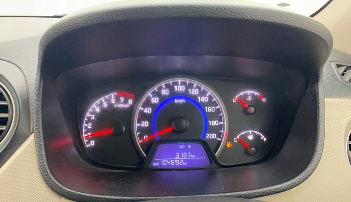 2017 Hyundai Grand i10 SPORTZ 1.2 KAPPA VTVT, Petrol, Manual, 1,04,654 km, Odometer Image