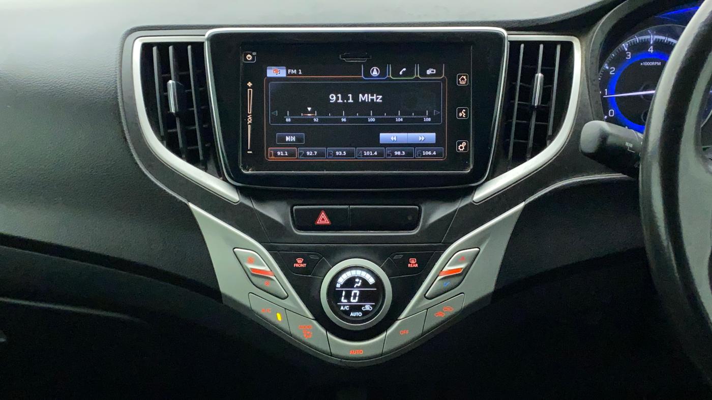 2018 Maruti Baleno ALPHA CVT PETROL 1.2, Petrol, Automatic, 75,910 km, Air Conditioner