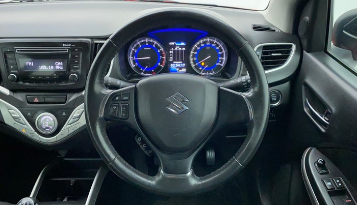 2016 Maruti Baleno ZETA 1.2 K12, Petrol, Manual, 65,827 km, Steering Wheel Close Up