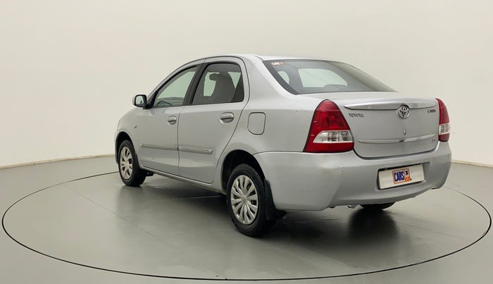 2011 Toyota Etios G, Petrol, Manual, 69,278 km, Left Back Diagonal