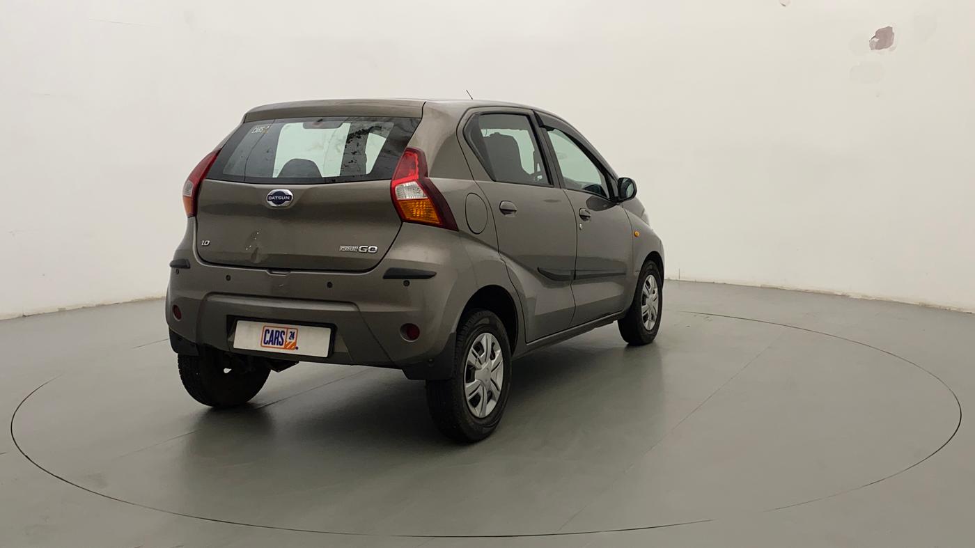 2018 Datsun Redi Go T(O) 1.0 AMT, Petrol, Automatic, 16,485 km, Right Back Diagonal