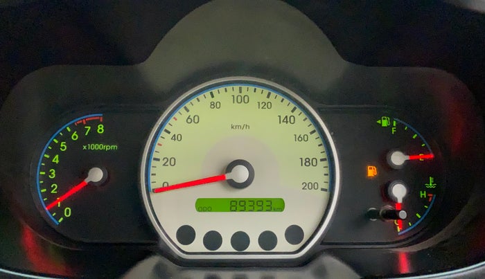 2010 Hyundai i10 MAGNA 1.2, Petrol, Manual, 89,388 km, Odometer Image