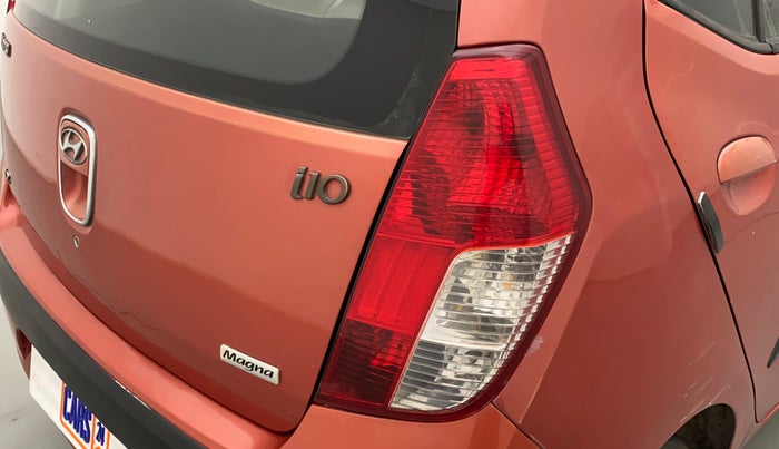 2010 Hyundai i10 MAGNA 1.2, Petrol, Manual, 89,388 km, Right tail light - Reverse gear light not functional