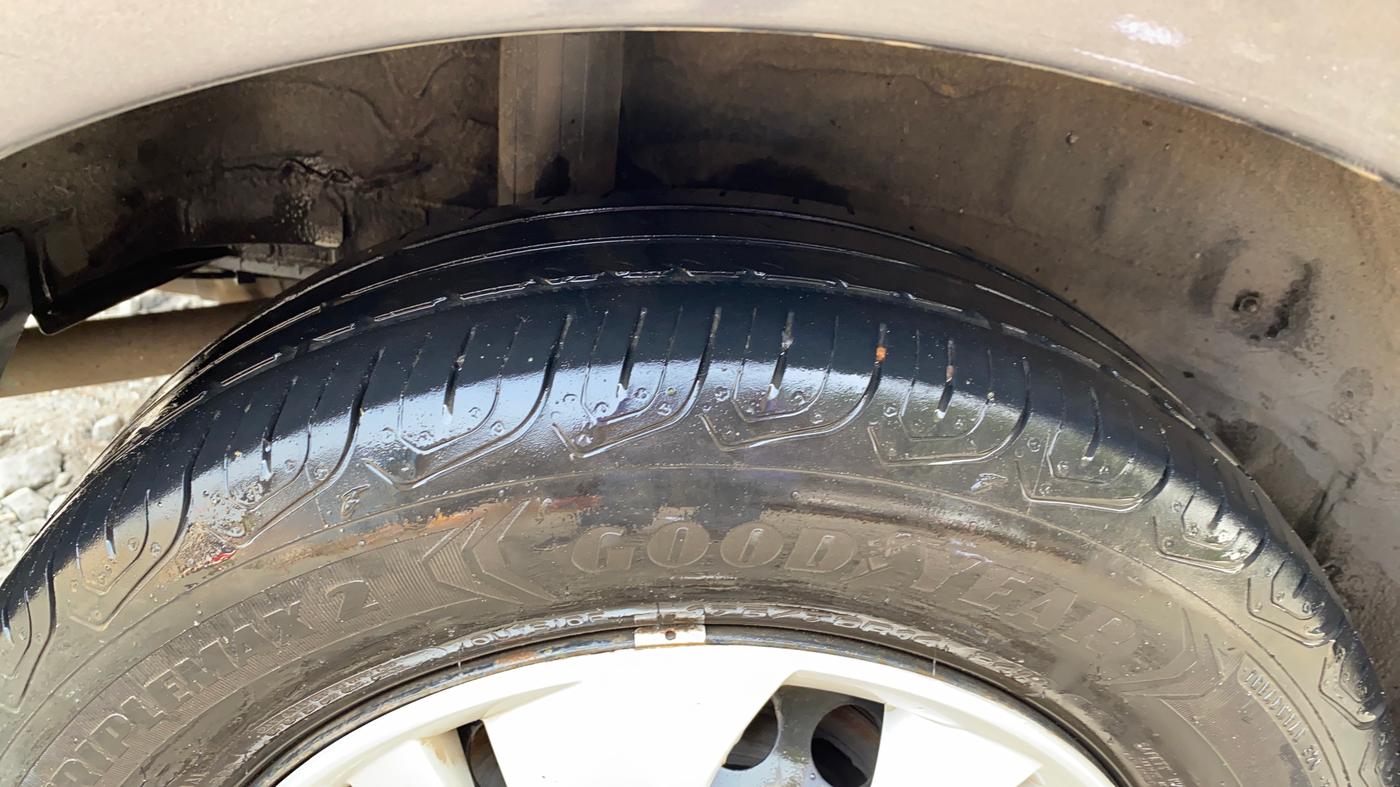 2020 Honda Amaze 1.2L I-VTEC S, Petrol, Manual, 1,01,406 km, Right Rear Tyre Tread