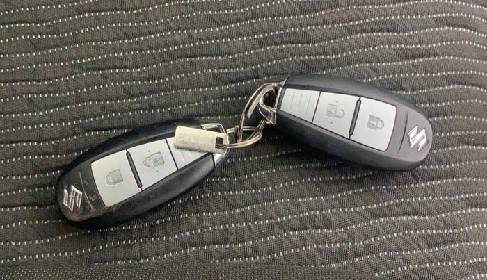 2018 Maruti Baleno ZETA CVT PETROL 1.2, Petrol, Automatic, 30,962 km, Key Close Up