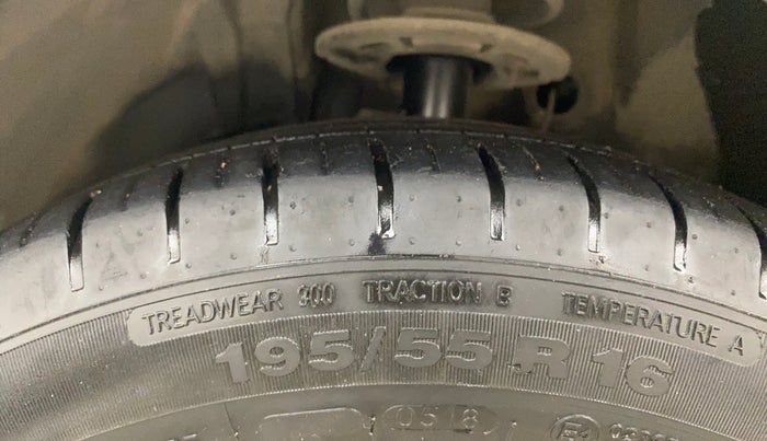 2018 Maruti Baleno ZETA CVT PETROL 1.2, Petrol, Automatic, 30,962 km, Left Front Tyre Tread