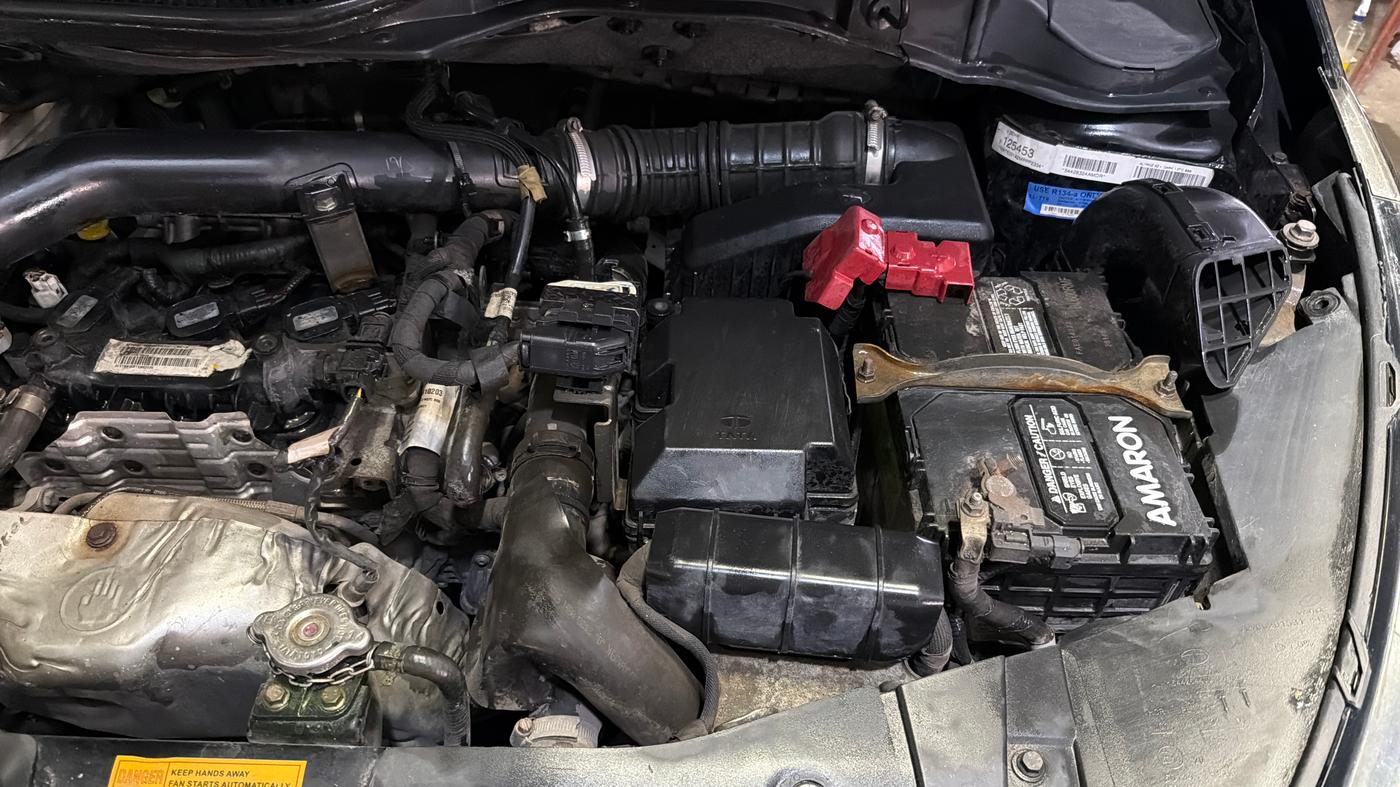 2021 Tata ALTROZ XZ PLUS PETROL DARK EDITION, Petrol, Manual, 42,772 km, Engine View - Left