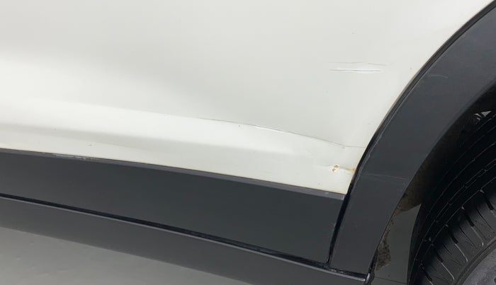 2018 Maruti Vitara Brezza ZDI + AMT, Diesel, Automatic, 34,843 km, Rear left door - Slightly dented