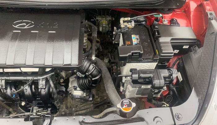 2020 Hyundai GRAND I10 NIOS SPORTZ AMT 1.2 KAPPA VTVT, Petrol, Automatic, 16,617 km, Engine View - Left