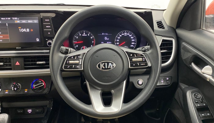 2019 KIA SELTOS HTK PLUS 1.5 PETROL, Petrol, Manual, 35,854 km, Steering Wheel Close Up
