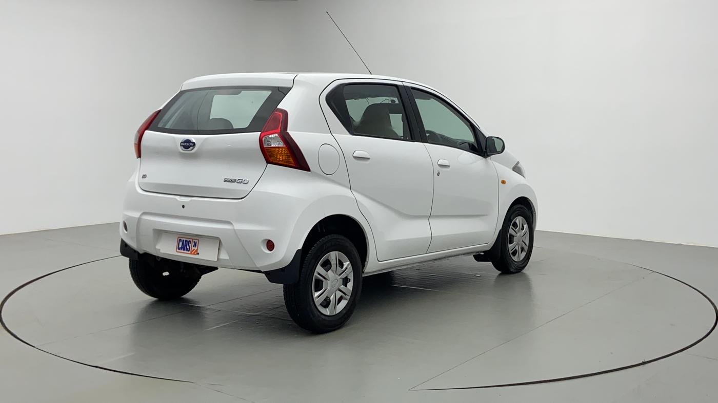 2017 Datsun Redi Go S 1.0, Petrol, Manual, 11,350 km, Right Back Diagonal (45- Degree) View