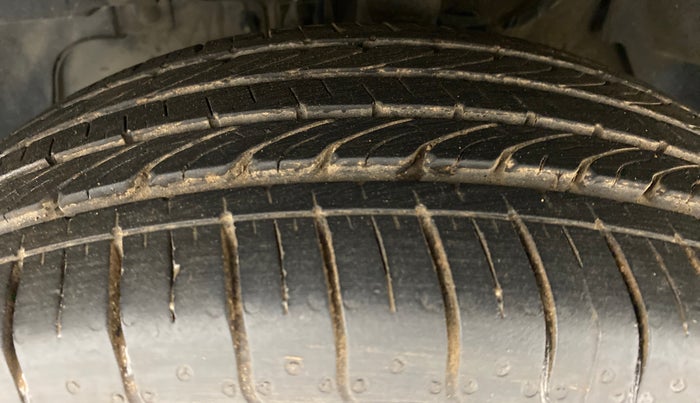 2018 Tata NEXON XM 1.2, Petrol, Manual, 38,203 km, Left Front Tyre Tread