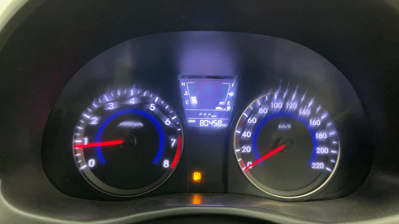 2014 Hyundai Verna FLUIDIC 1.6 VTVT SX, Petrol, Manual, 80,459 km, Odometer Image
