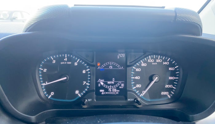2022 Tata ALTROZ XT PETROL, Petrol, Manual, 15,106 km, Odometer Image