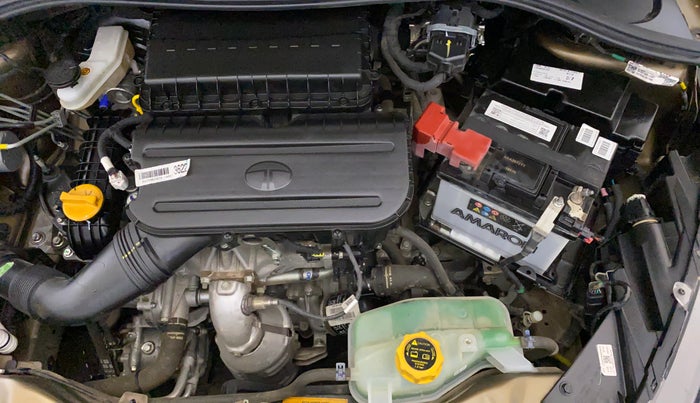 2025 Tata TIGOR XZA PLUS PETROL, Petrol, Automatic, 7,502 km, Engine View - Left