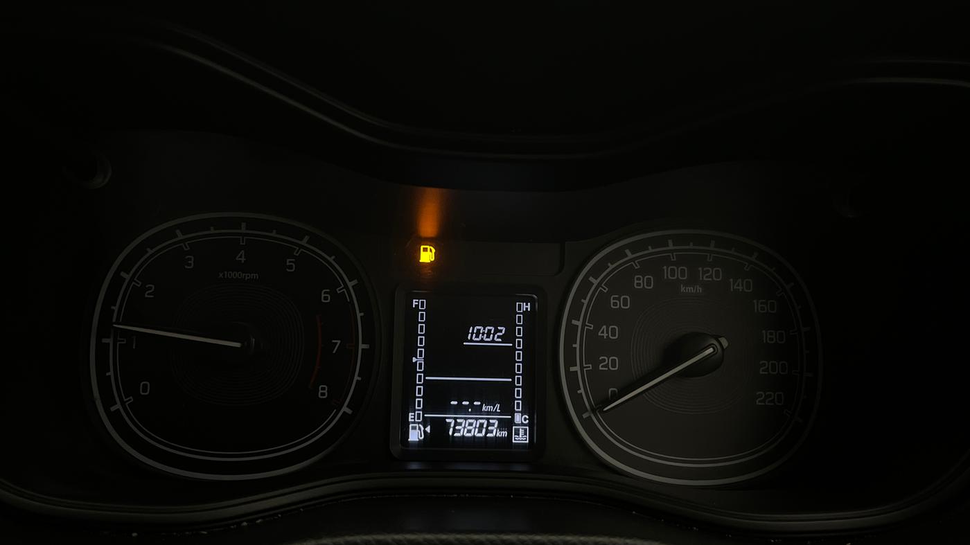 2021 Maruti Vitara Brezza LXI, Petrol, Manual, 73,786 km, Odometer Image