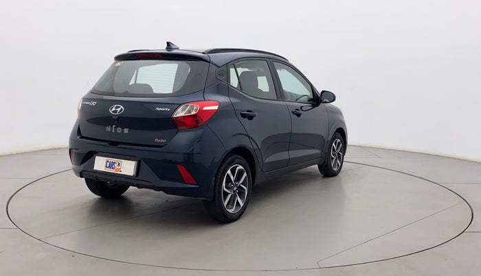 2022 Hyundai GRAND I10 NIOS SPORTZ 1.0 TURBO GDI, Petrol, Manual, 14,375 km, Right Back Diagonal