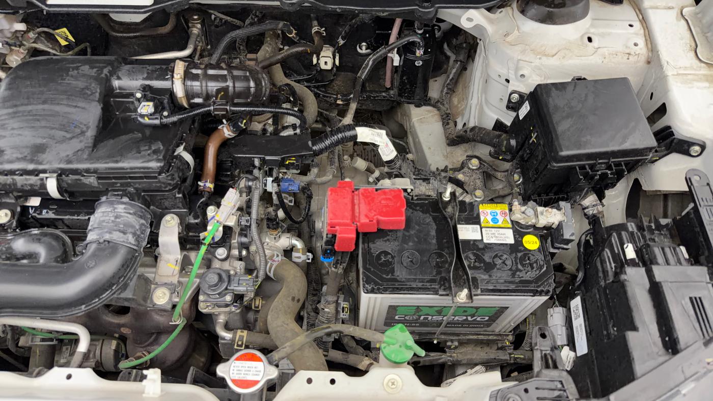 2024 Maruti BREZZA ZXI + AT SMART HYBRID, Petrol, Automatic, 9,544 km, Engine View - Left