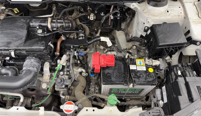 2024 Maruti BREZZA ZXI + AT SMART HYBRID, Petrol, Automatic, 9,544 km, Engine View - Left