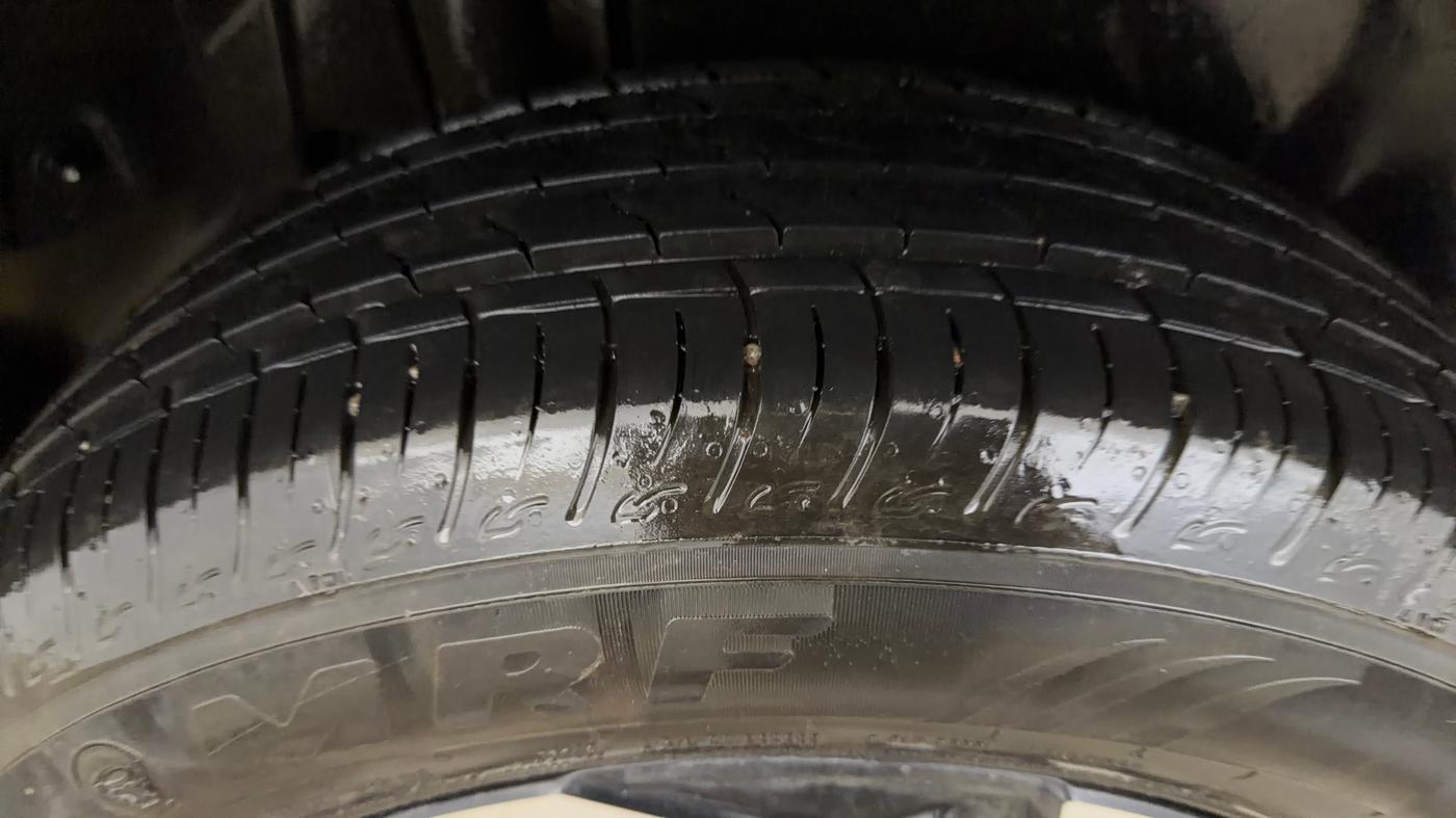 2024 Maruti BREZZA ZXI + AT SMART HYBRID, Petrol, Automatic, 9,544 km, Right Rear Tyre Tread