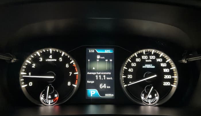 2024 Maruti BREZZA ZXI + AT SMART HYBRID, Petrol, Automatic, 9,544 km, Odometer Image