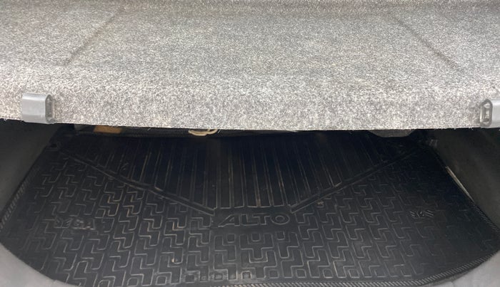 2018 Maruti Alto K10 VXI, Petrol, Manual, 55,180 km, Boot Inside