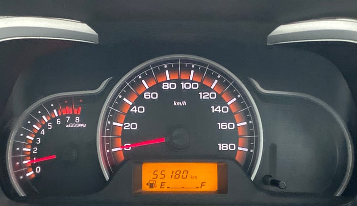 2018 Maruti Alto K10 VXI, Petrol, Manual, 55,180 km, Odometer Image