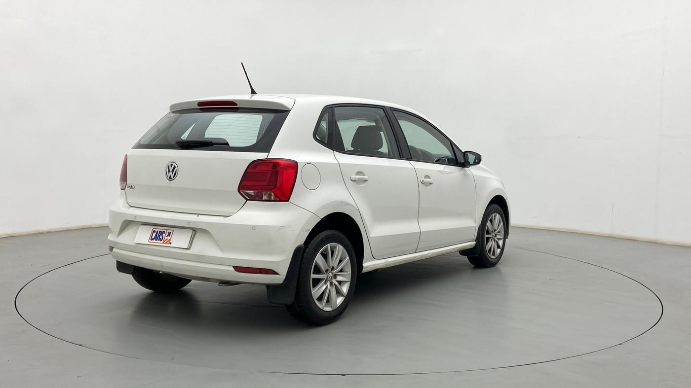 2017 Volkswagen Polo HIGHLINE1.2L, Petrol, Manual, 67,713 km, Right Back Diagonal